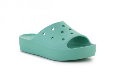 Crocs Slides με Πλατφόρμα σε Μπεζ Χρώμα 208180-3UG - Crocs - 