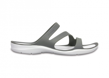 Crocs Swiftwater Sandal W Σαγιονάρες σε Γκρι Χρώμα 203998-06X - Crocs - 