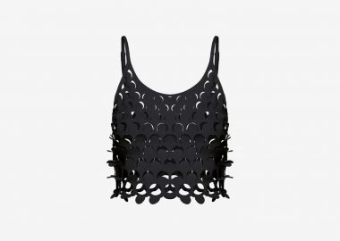 Cropped Camisole in Black - Cutcuutur - 