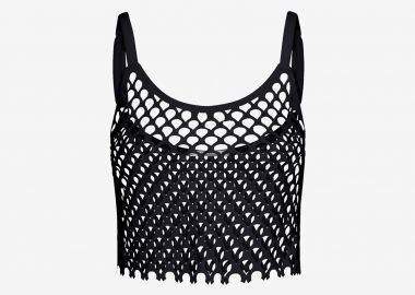 Cropped Top in Black - Cutcuutur - 