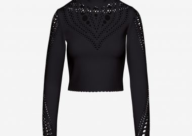 Cropped Top in Black - Cutcuutur - 