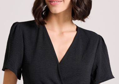 Cropped top με cut out λεπτομέρειες - FUNKY BUDDHA - 