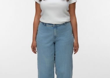 Cropped Τζιν Παντελόνι Wide-leg VERO MODA -  - 