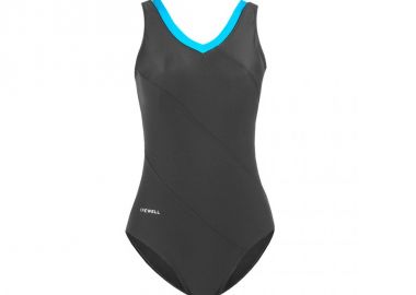 Crowell Angie Ολόσωμο Μαγιό με Ενίσχυση Γκρι - Crowell - 