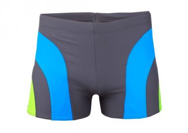 Crowell Crowell Sykes Ανδρικό Μαγιό Σορτς Γκρι με Σχέδια - Crowell - 