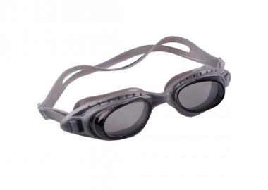 Crowell Shark Γυαλιά Κολύμβησης Ενηλίκων με Αντιθαμβωτικούς Φακούς Γκρι - Crowell - 