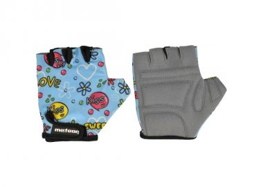 Cycling gloves Meteor Junior Kiss Love blue do not exhibit - Meteor - 