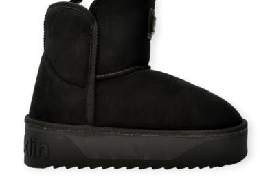 D.FRANKLIN ΓΥΝΑΙΚΕΙΟ ΜΠΟΤΑΚΙ BOOTS NORDIC.V2 BASIC LOW BLACK DFSH371004-BLA - D.FRANKLIN - 