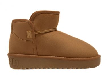 D.FRANKLIN ΓΥΝΑΙΚΕΙΟ ΜΠΟΤΑΚΙ NORDIC LOW BASIC TAN DFSH370021-TAN - D.FRANKLIN - 