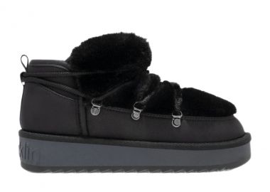 D.FRANKLIN ΓΥΝΑΙΚΕΙΟ ΜΠΟΤΑΚΙ NORDIC TRK FUR LOW BLACK DFSH370011-BLAC - D.FRANKLIN - 