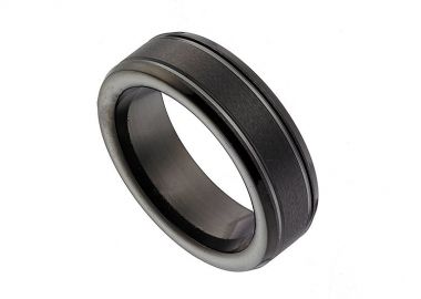 Δαχτυλίδι Από Ανοξείδωτο Ατσάλι AS34434 - AMOR AMOR - 