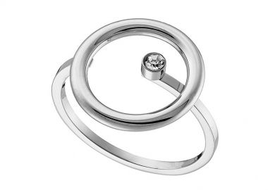 Δαχτυλίδι Από Ανοξείδωτο Ατσάλι AS34455 - AMOR AMOR - 