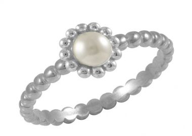 Δαχτυλίδι Από Ασήμι 925 Επιπλατινωμένο Με Swarovski EX39435 - AMOR AMOR - 