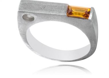 Δαχτυλίδι από ασήμι 925 με πέτρα ζιργκόν -  - 