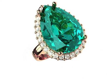 Δαχτυλίδι Από Ασήμι 925 Ροζ Επιχρυσωμένο Με Swarovski EX34225 - AMOR AMOR - 
