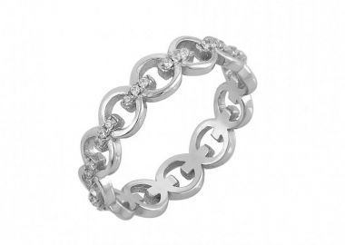 Δαχτυλίδι Από Ασήμι 925 SS38866 - AMOR AMOR - 