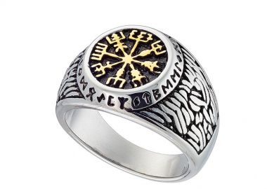 Δαχτυλίδι Από Ατσάλι AS31031 - AMOR AMOR - 