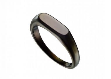 Δαχτυλίδι Από Ατσάλι AS31079 - AMOR AMOR - 