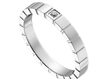 Δαχτυλίδι Από Ατσάλι Με Ζιργκόν AS30880 - AMOR AMOR - 