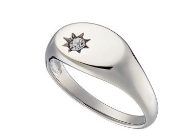 Δαχτυλίδι Από Ατσάλι Με Ζιργκόν AS31030 - AMOR AMOR - 