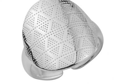 Δαχτυλίδι Από Ορείχαλκο Επαργυρωμένο PF34348 - AMOR AMOR - 