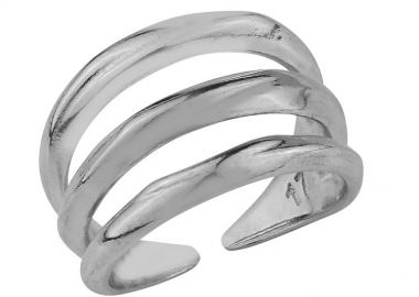 Δαχτυλίδι Από Ορείχαλκο Επαργυρωμένο PF34350 - AMOR AMOR - 