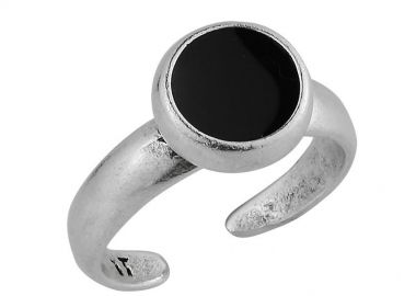 Δαχτυλίδι Από Ορείχαλκο Επαργυρωμένο PF38770 - AMOR AMOR - 