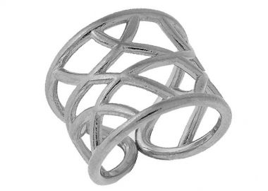 Δαχτυλίδι Από Ορείχαλκο Επαργυρωμένο PF39962 - AMOR AMOR - 