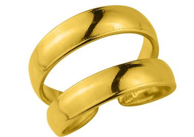 Δαχτυλίδι Από Ορείχαλκο Επιχρυσωμένο 24Κ PF34347 - AMOR AMOR - 