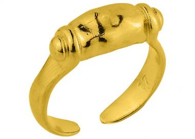 Δαχτυλίδι Από Ορείχαλκο Επιχρυσωμένο 24Κ PF38753 - AMOR AMOR - 