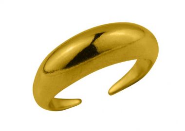 Δαχτυλίδι Από Ορείχαλκο Επιχρυσωμένο 24Κ Sade Bold PF38618 - AMOR AMOR - 