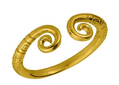 Δαχτυλίδι Από Ορείχαλκο Επιχρυσωμένο NI38584 - AMOR AMOR - 