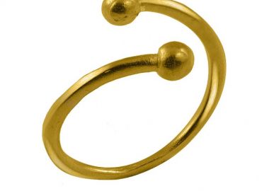 Δαχτυλίδι Από Ορείχαλκο Επιχρυσωμένο NI39873 - AMOR AMOR - 