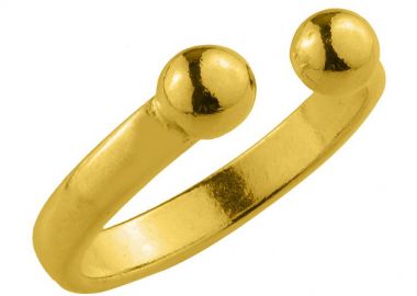 Δαχτυλίδι Από Ορείχαλκο Επιχρυσωμένο PF34242 - AMOR AMOR - 