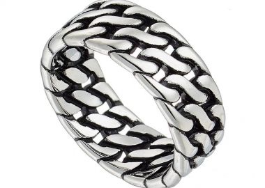 Δαχτυλίδι Βέρα Από Ατσάλι AS31033 - AMOR AMOR - 