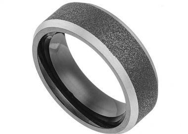 Δαχτυλίδι Βέρα Από Ατσάλι AS31048 - AMOR AMOR - 