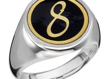 Δαχτυλίδι Chevalier Από Ασήμι 925 Επιπλατινωμένο Με Αριθμό PE39258 - AMOR AMOR - 