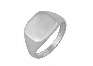 Δαχτυλίδι Chevalier Από Ασήμι 925 Τετράγωνο SS38884 - AMOR AMOR - 