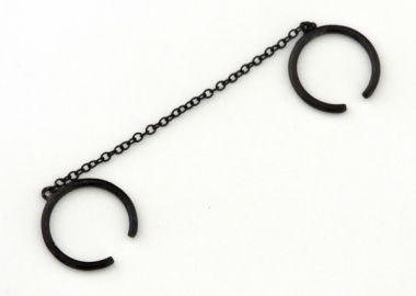 Δαχτυλίδι διπλό LPR002B (γκρι) -  - 