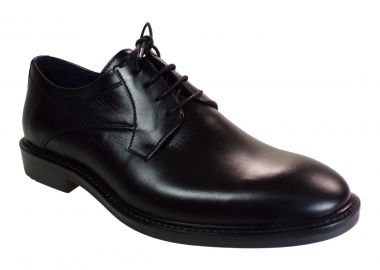 Damiani Shoes Ανδρικά Παπούτσια Δερμάτινα 4900 Μαύρο Δέρμα - Damiani - 