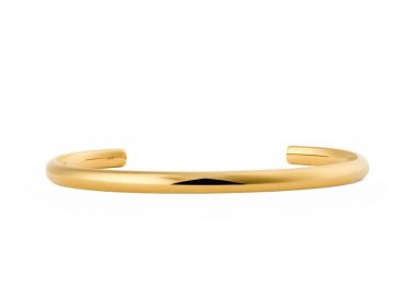 DANIEL WELLINGTON Arch Cuff Small Βραχιόλι από ανοξείδωτο ατσάλι Gold DW00401943 - Daniel Wellington Jewellery - 
