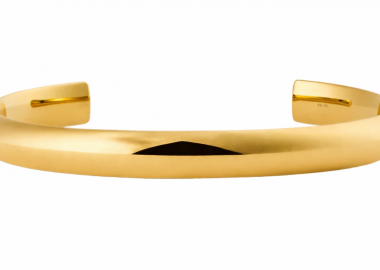 DANIEL WELLINGTON Arch Cuff Small Βραχιόλι από ανοξείδωτο ατσάλι Gold DW00401986 - Daniel Wellington Jewellery - 