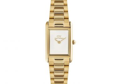 DANIEL WELLINGTON Bound 9-Link Gold - DW00100931, Gold case with Stainless Steel Bracelet - Daniel Wellington - 
