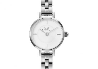 DANIEL WELLINGTON Petite Mini Arch 3-link Sterling - DW00100853, Silver case with Stainless Steel Bracelet - Daniel Wellington - 