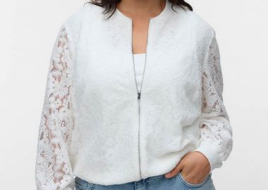 Δαντελένιο Bomber τζάκετ με Οργανικό Βαμβάκι VERO MODA -  - 