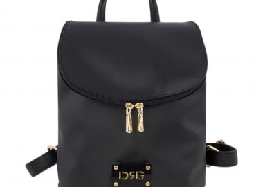 De Raggi Γυναικείες Τσάντες Backpack Champagne 26136-1102 Μαύρο - De Raggi - 