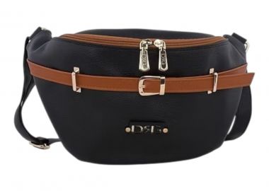 De Raggi Γυναικείες Τσάντες Belt Bag 26132-1307 Μαύρο - De Raggi - 