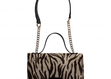 De Raggi Γυναικείες Τσάντες Ωμού-Χειρός Zebra Icon 25923-1201 Μαύρο-Ζεβρά - De Raggi - 