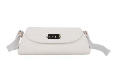 De Raggi Γυναικείες Τσάντες Ώμου DRG SIGNATURE BAG 26525-1247 Λευκό - De Raggi - 