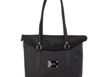 De Raggi Γυναικείες Τσάντες Ωμού Verona Grand Bag 26528-1242 Μαύρο - De Raggi - 